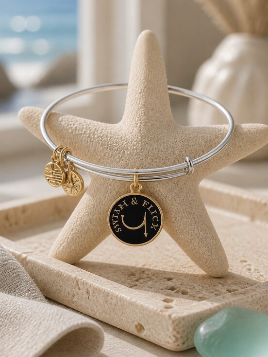 Alex and Ani Jewelry - Alex and Ani Gold and Silver Expandable Charm Bracelet